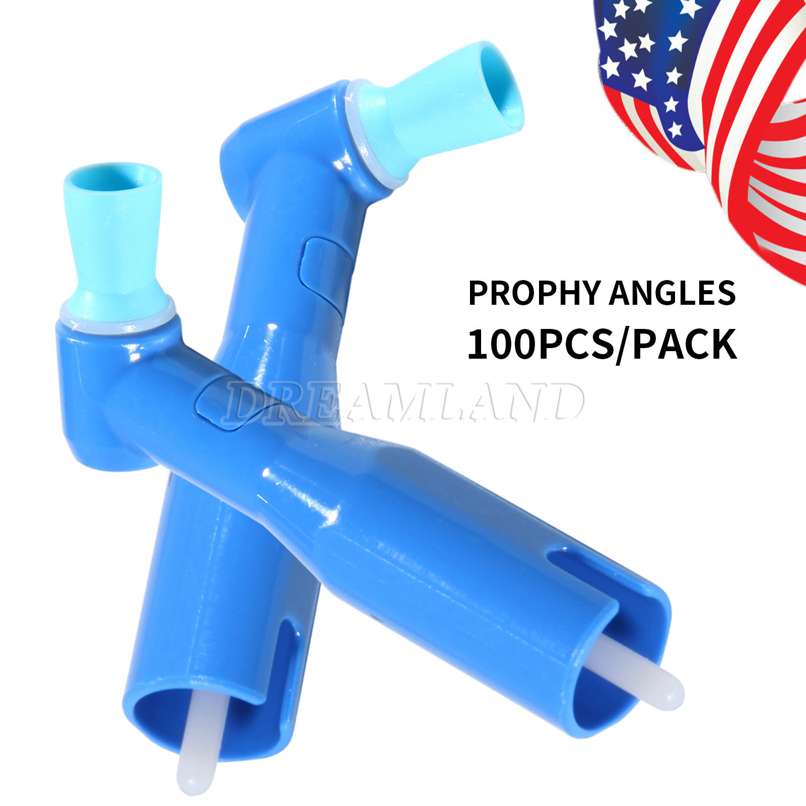 100x Dental Disposable Prophy Angles With Firm Cup Free Contra Angle 105° NEW