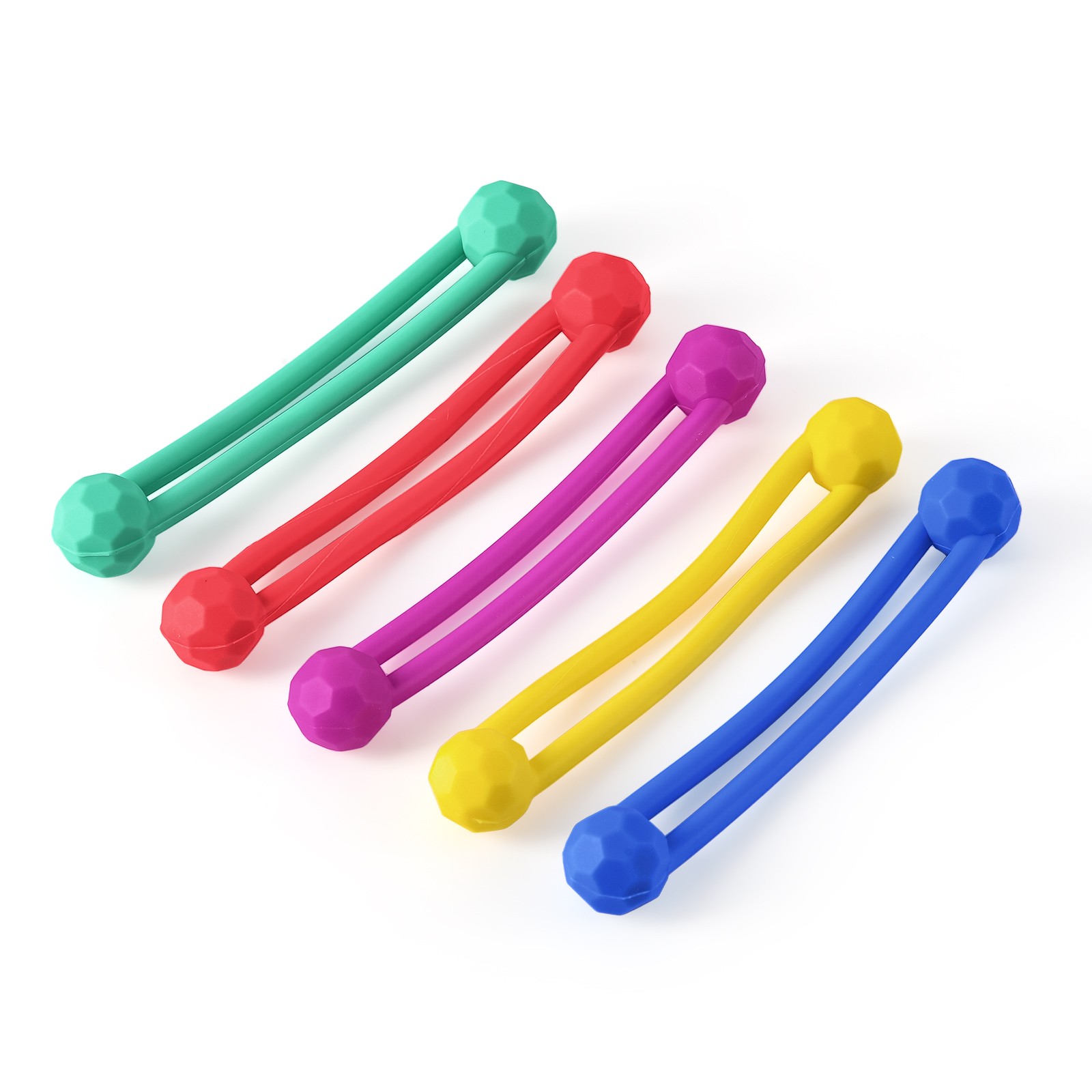 JMU Dental Instrument Silicone Ties 6/pk 7.5cm Autoclavable Up 275°F