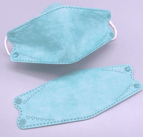 KF94 Protective 100 Pcs 4 Layer Face Mask Disposable Green