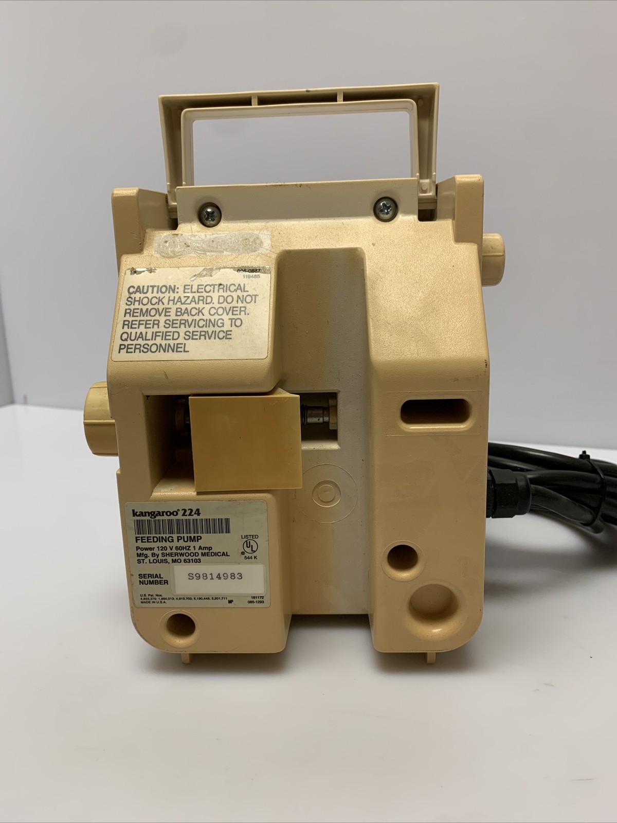 Kangaroo 224 Feeding Pump 120 V 60HZ