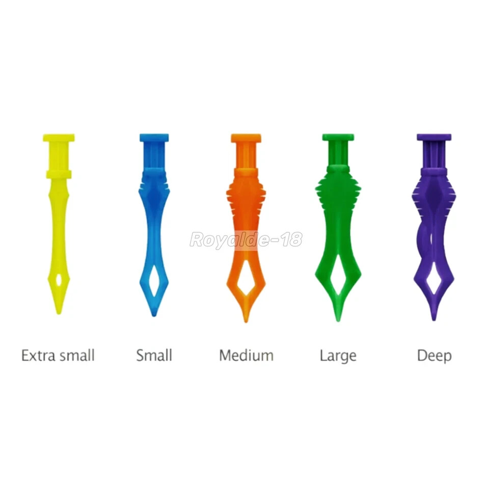 Dental Diamond Wedges Marginal Seal Wedge Flexible Collapse Expand Fits Bioclear