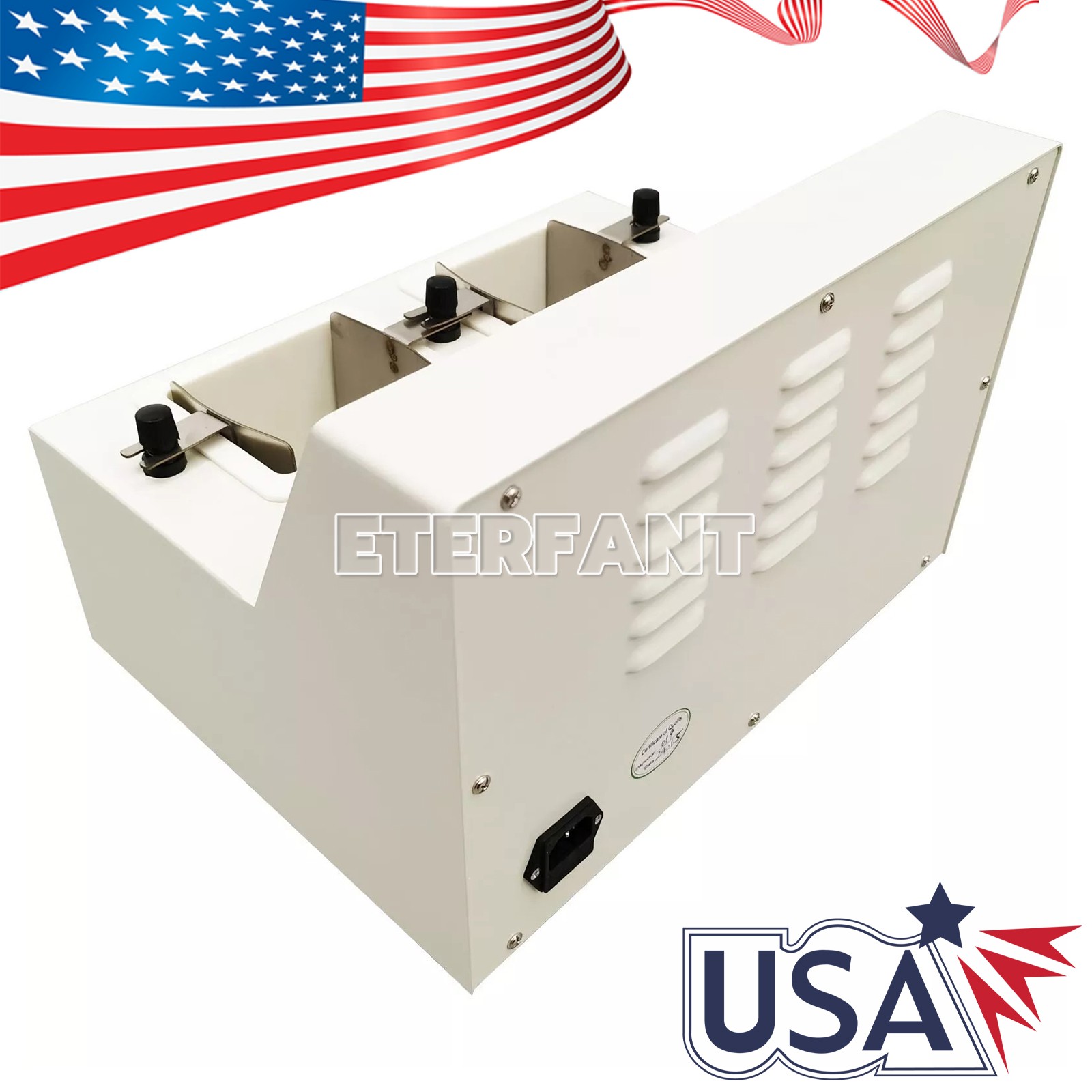 Dental Lab Electrolytic Polishing Machine Unit with Two Electrolytic Cells US