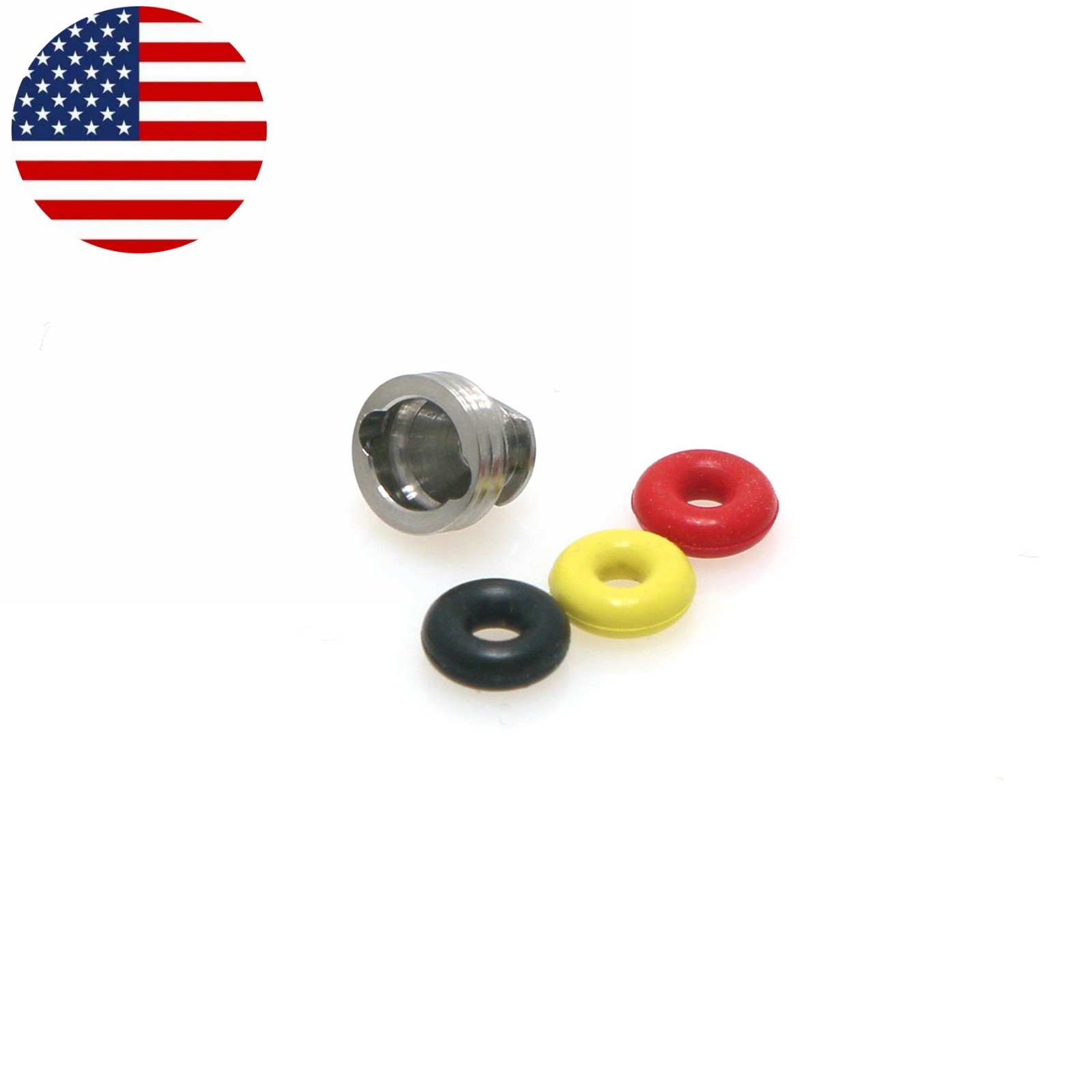 US Dental Hiossen/Osstem Ball Abutment O-ring Processing Retention Cap Implants