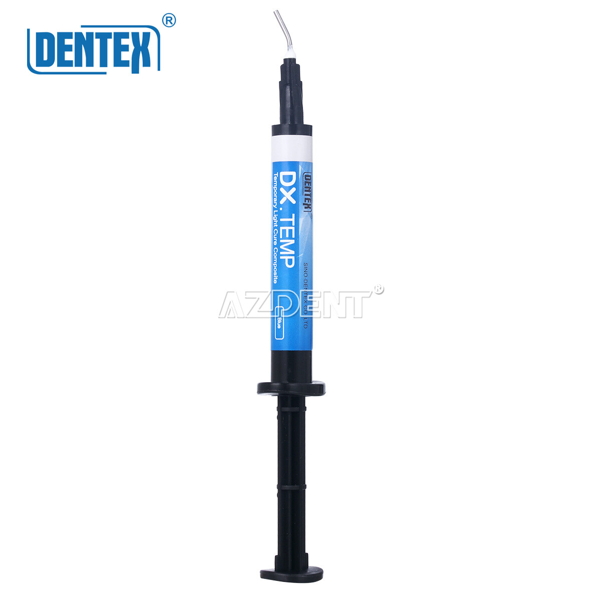 Dentex Dental Temporary Flow Light Cure Filling Composite Resin Blue 2.5g/pcs
