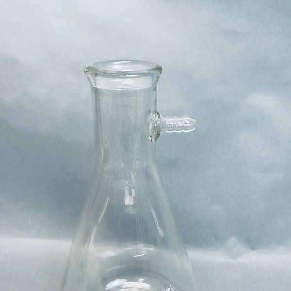 Corning Pyrex Filter Flask Heavy Wall with Sidearm Hose Barb