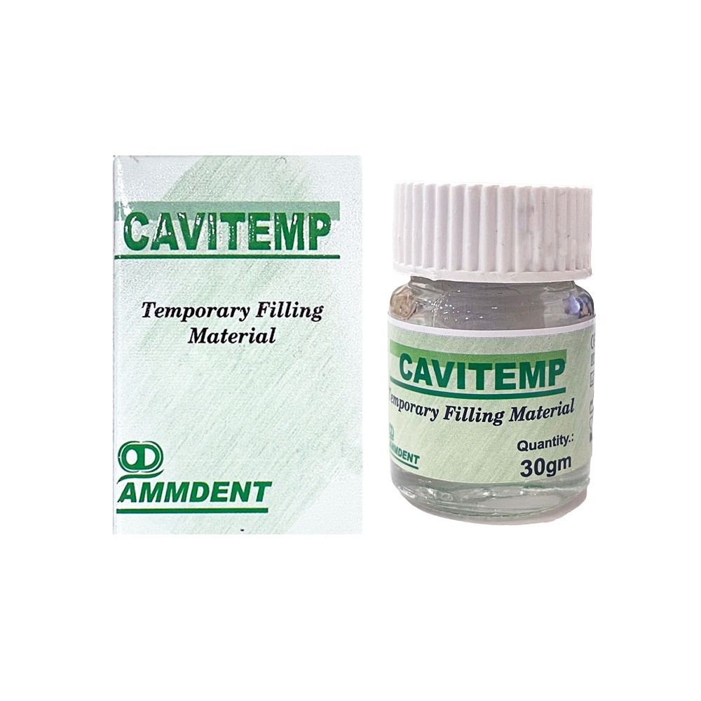 Ammdent Cavitemp Temporary Filling Cement 30gm Pack Of 2