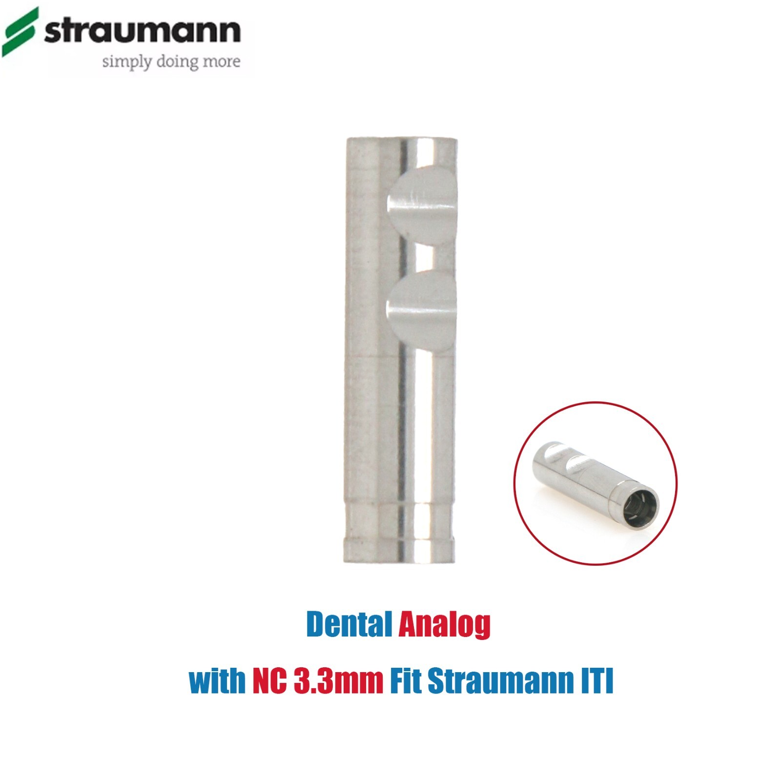 Dental Scan Body 3D Implant Analog for Nobel Straumann Osstem CAD/CAM Impression