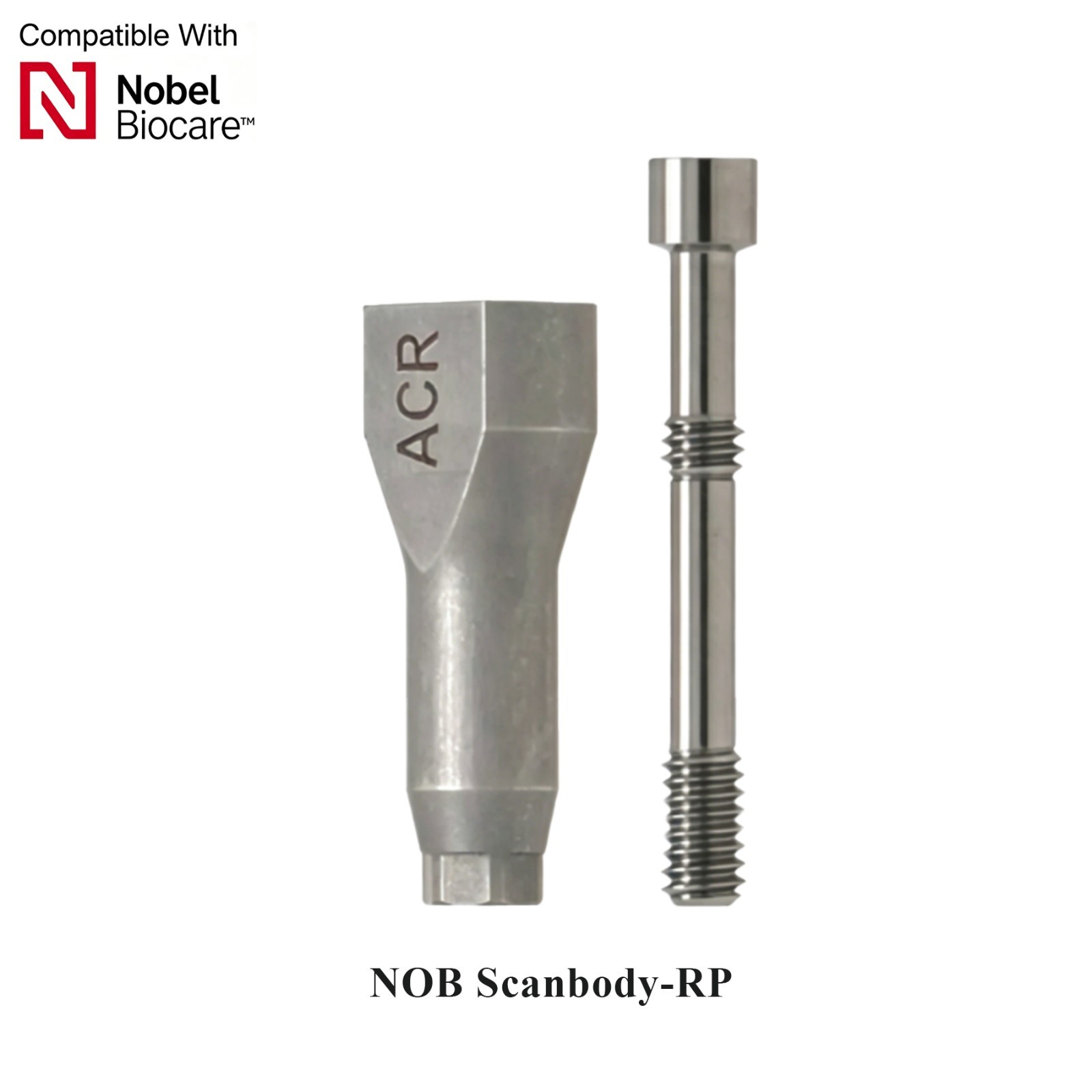 Dental Impression Coping Transfer Tray/Scan/Body/Analog Fit Nobel Active RP/NP