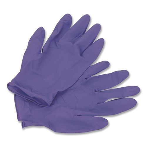 Kimtech PURPLE NITRILE Exam Gloves, Medium, 6 mil Thick, 9.5″ Long, 100/Box