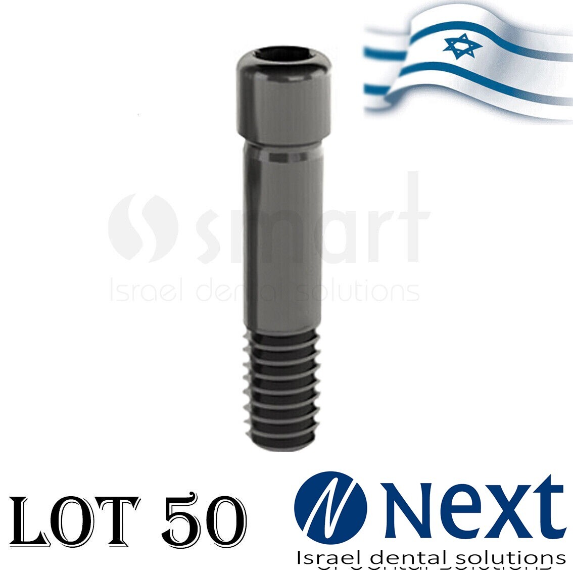 Lot x 50 Screw for Abutment titanium Implantium compatible