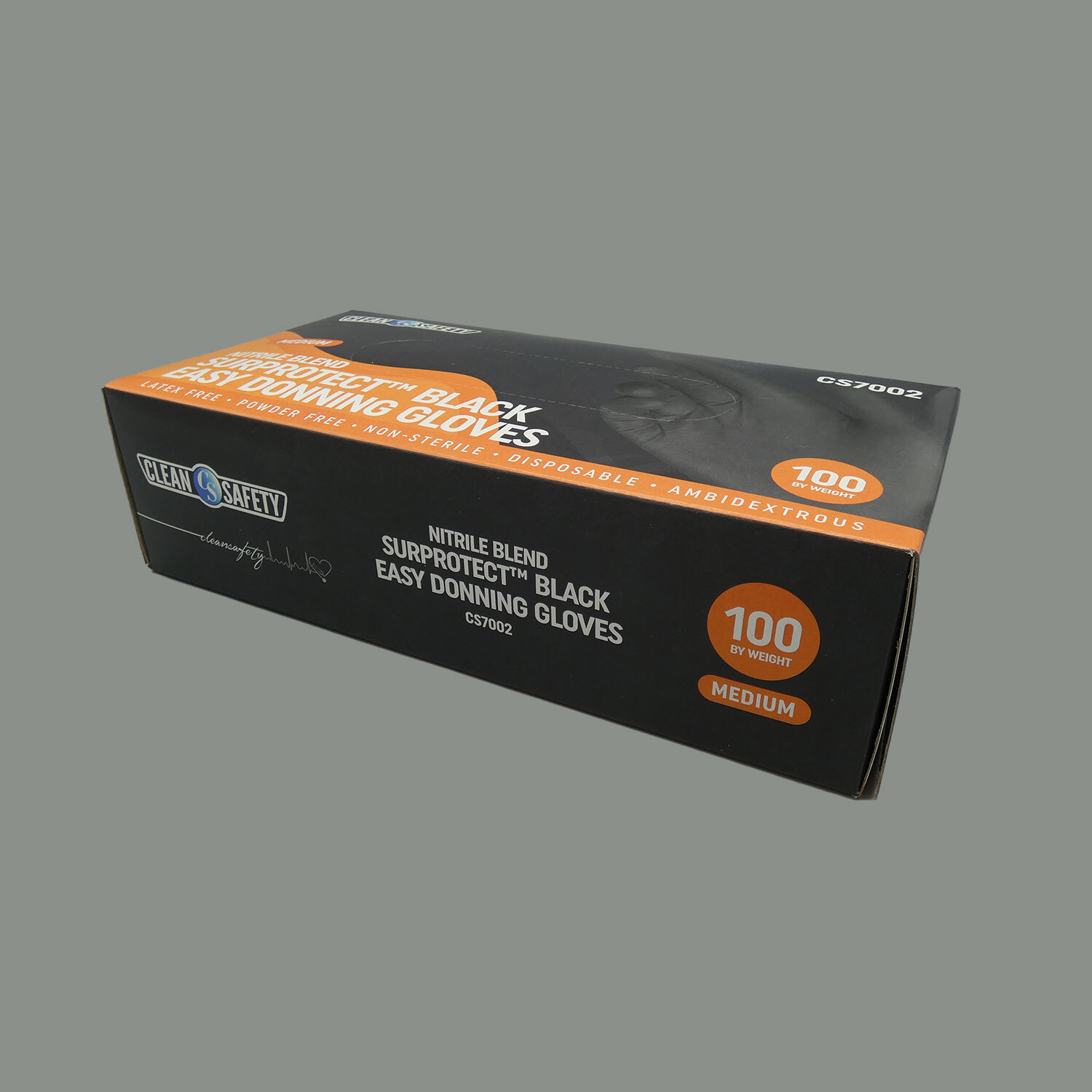 Surprotect Nitrile Blend Black Easy Donning Gloves (6 MIL), 100/box