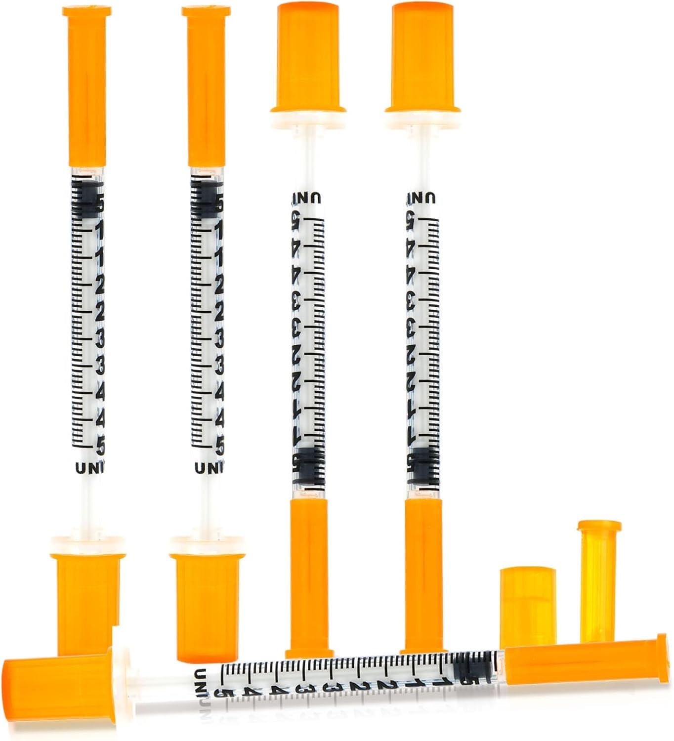 High Precision 0.5ml Syringes for Laboratory Use – 20 Individually Wrapped Units