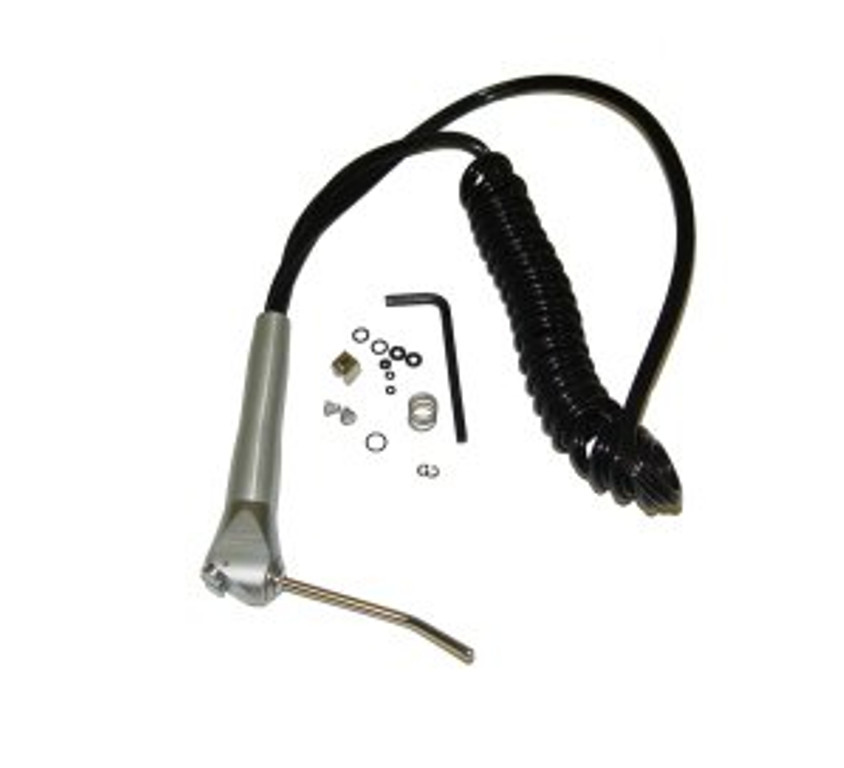 DCI Dental Syringe Kit Standard,Quick-Clean, Air/Water w/Black Coiled Tubing
