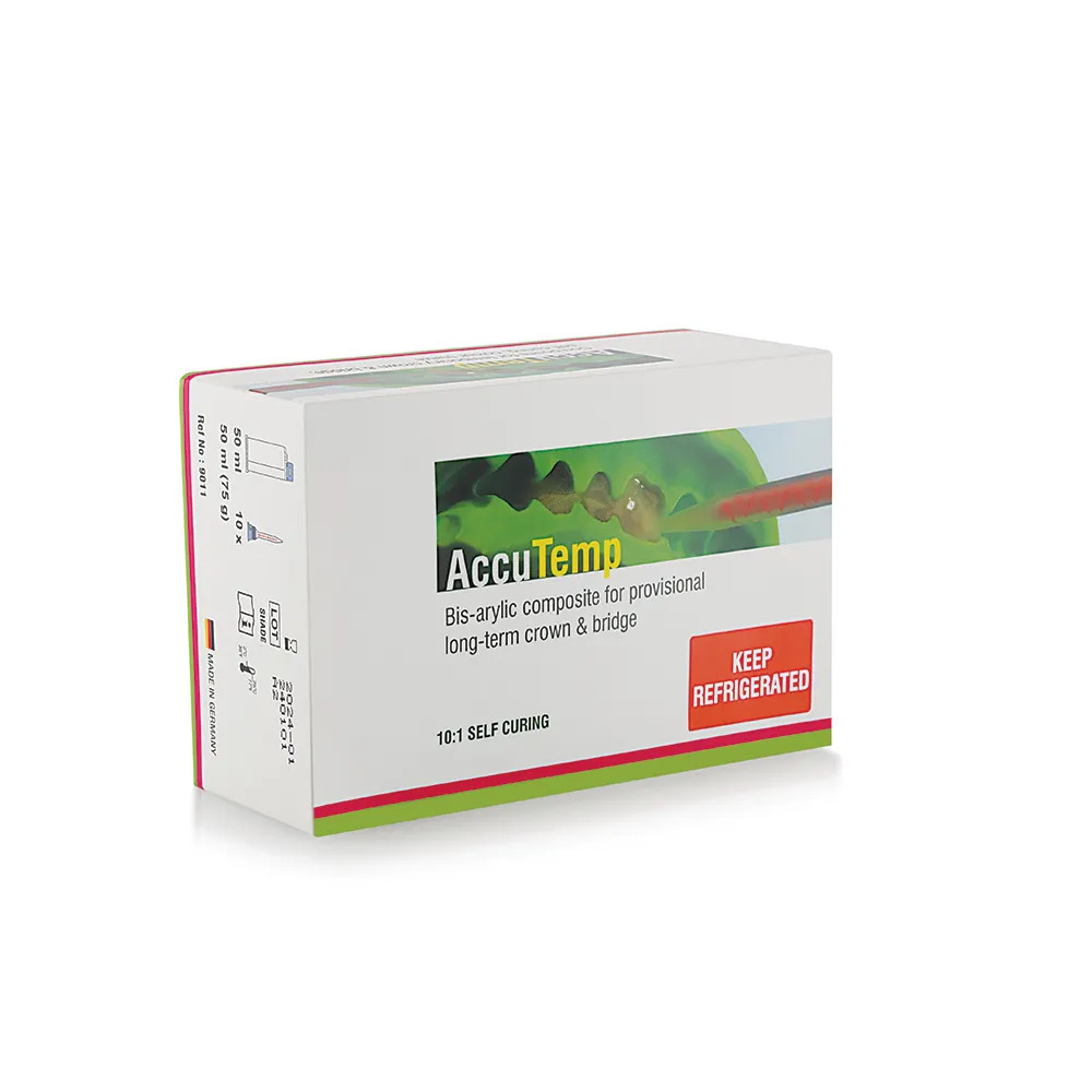 Medicept Accutemp Temporary crown and bridge material FREE SHIPPING PACK OF 1
