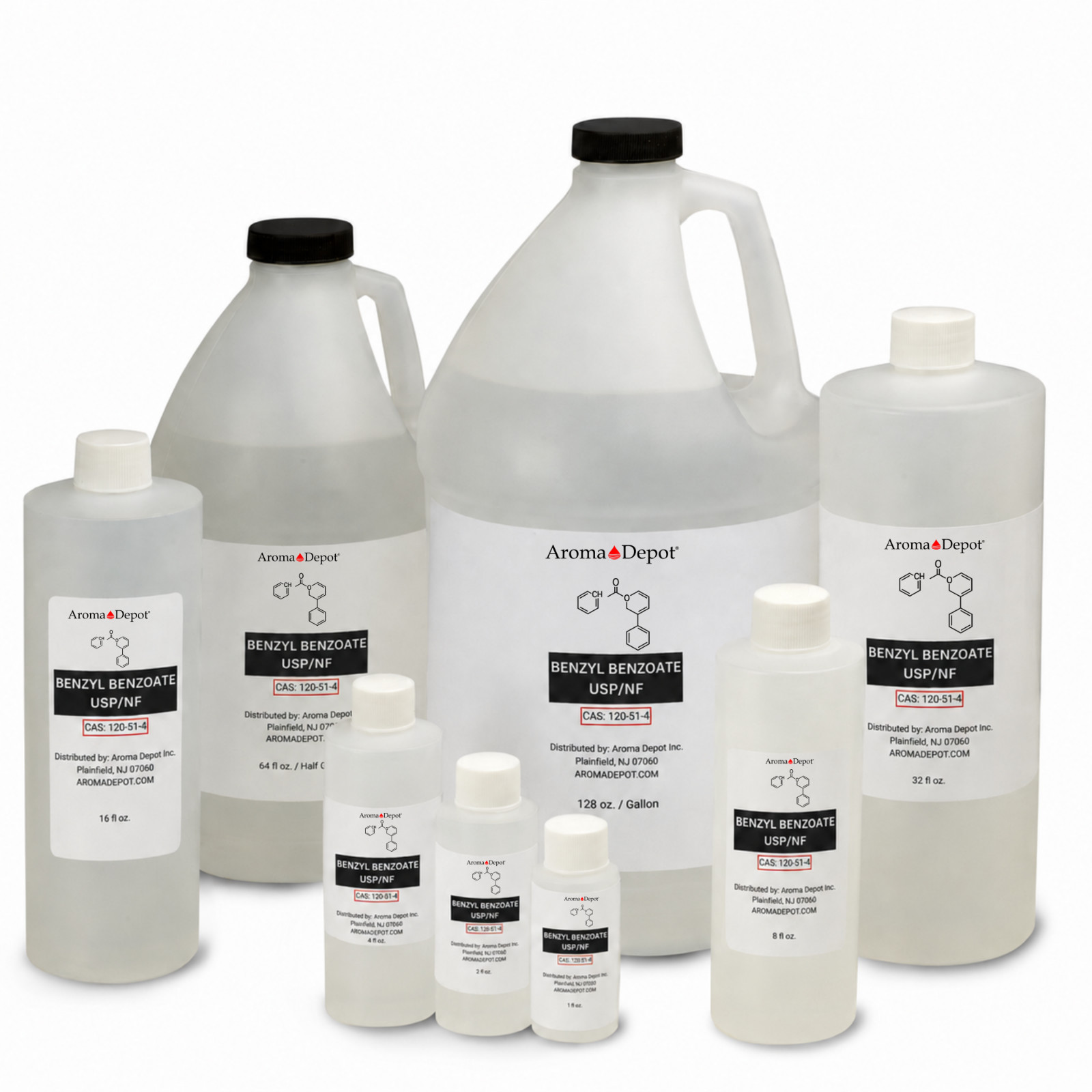 Benzyl Benzoate 32 oz. USP/NF Wholesale Cas: 120-51-4 Bulk for Aroma, Cosmetics