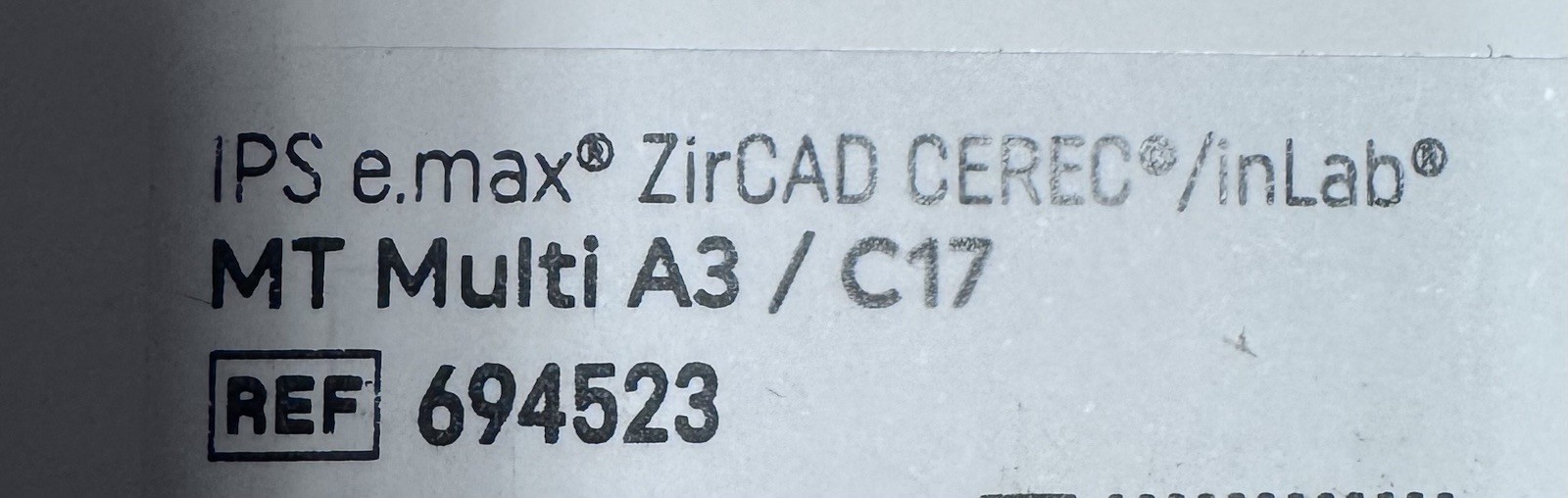 Lot Of IPS E Max Zircad Cerec Blocks X 13