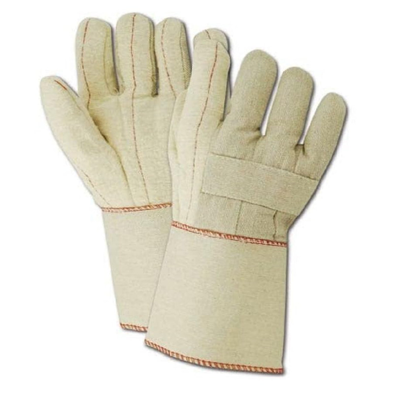 Magid Heater Beater 24 Oz. Cotton Canvas Hot Mill Chore Gloves 12 Pairs Size