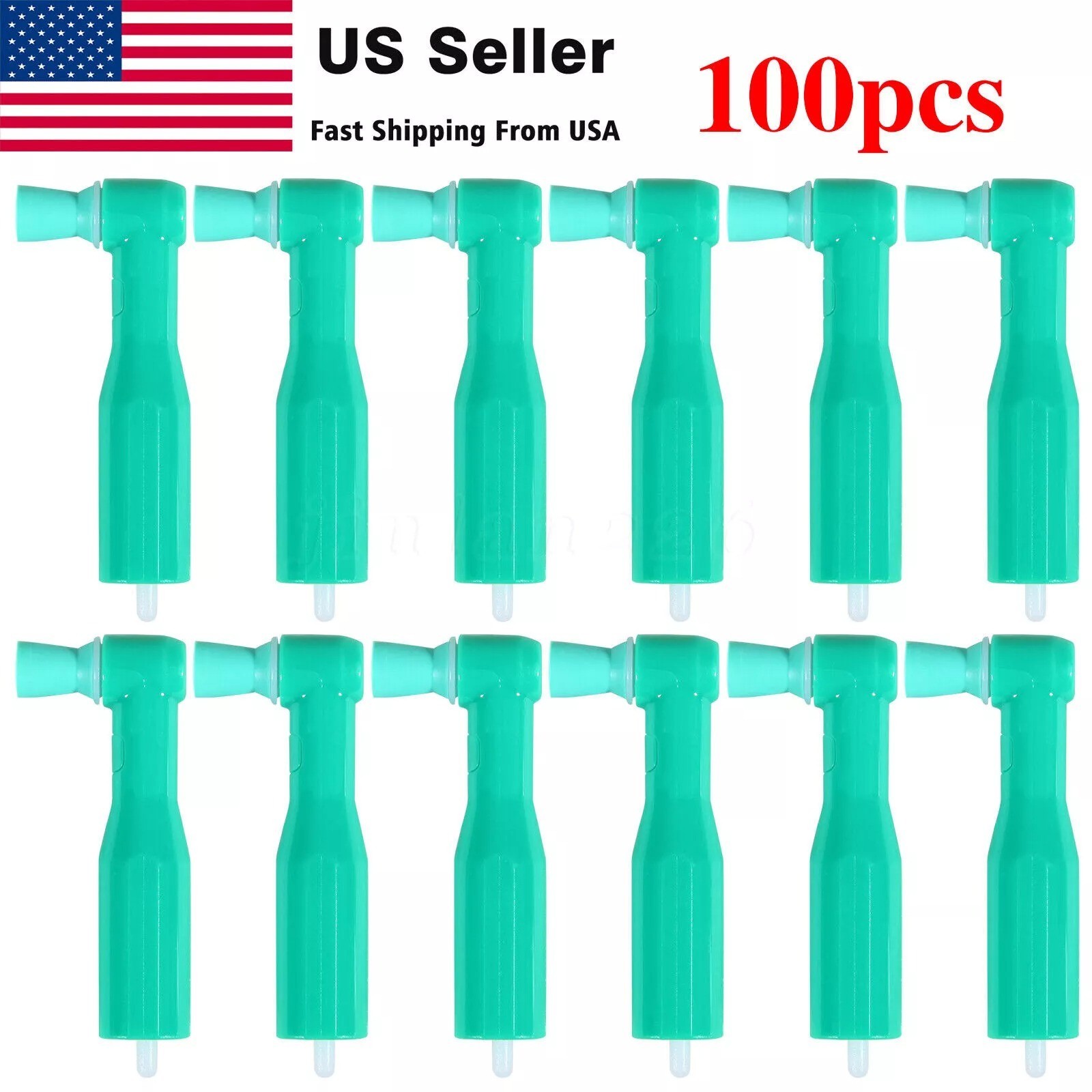 500pcs Dental Disposable Prophy Angles Top Quality Latex Free Soft or Firm
