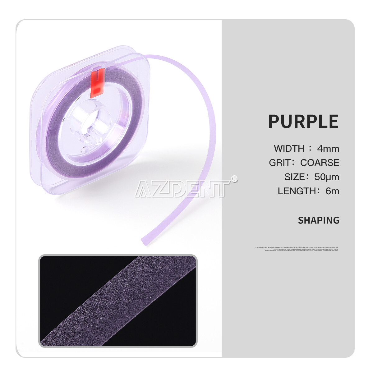 US Dental Polishing Strips Composite Resin Polyester Sanding Finishing Strip