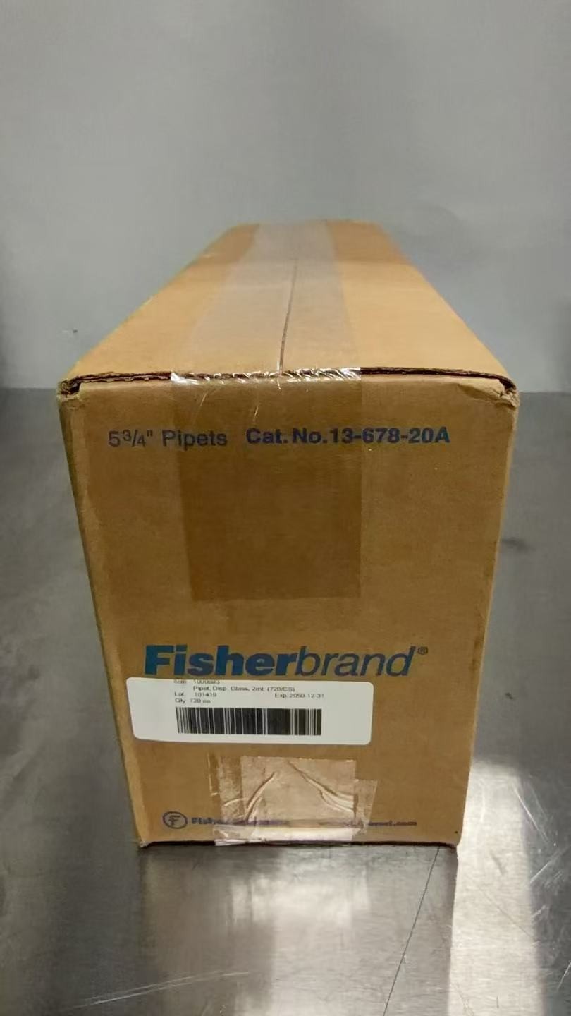 Fisher Brand 5 ¾ Disposable Pasteur Pipet Case of 720 Cat No 13-678-20A Lab