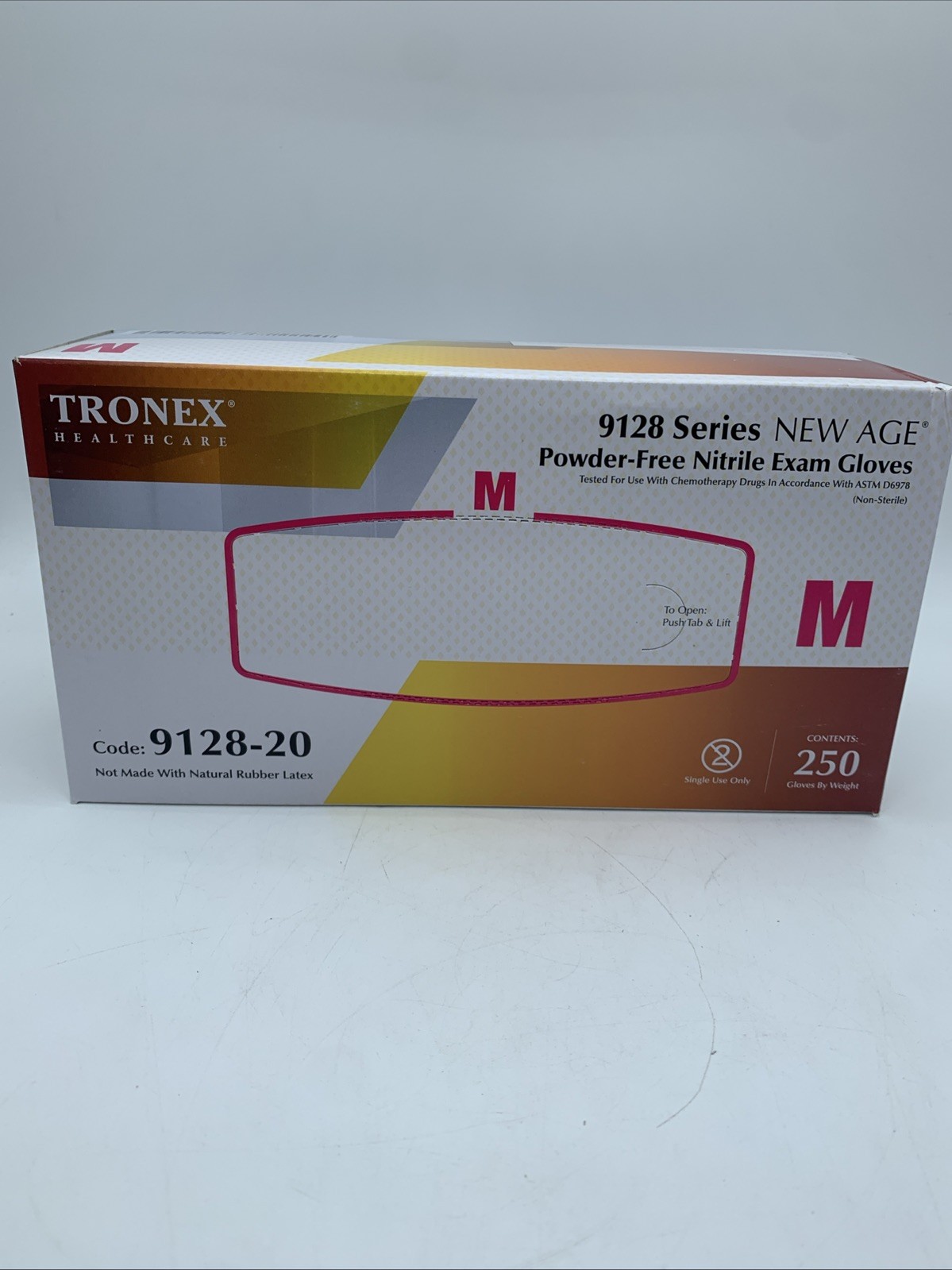 Tronex 9128 Series Powder Free Nitrile Exam Gloves – Medium