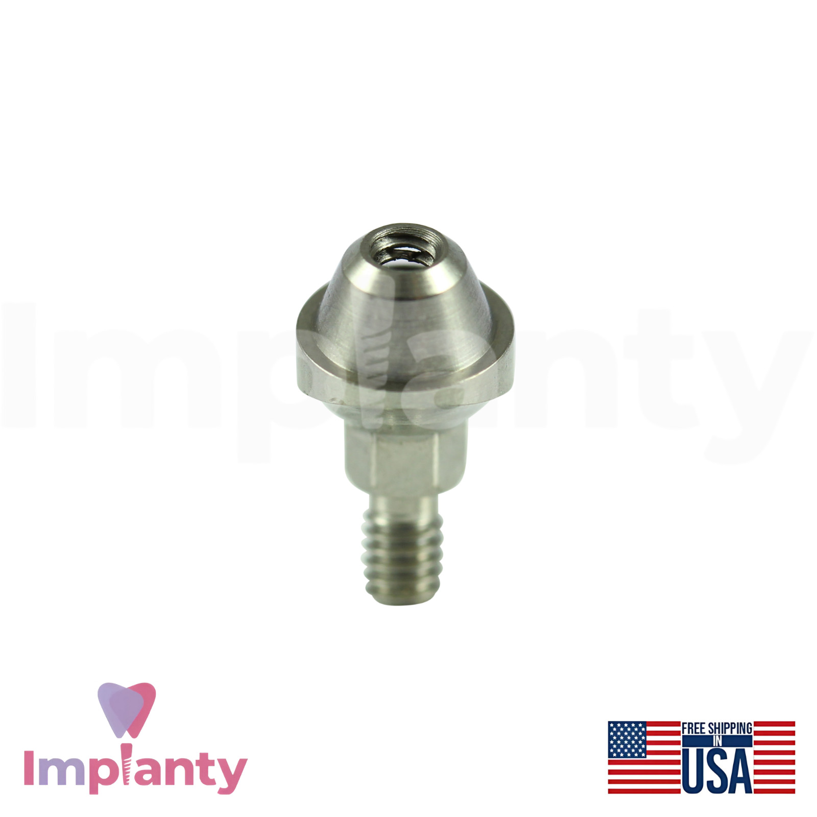 5x MIS Compatible Ø4.8mm Angulated Multi Unit Prosthetic SP 17° Int Hex 2.45mm