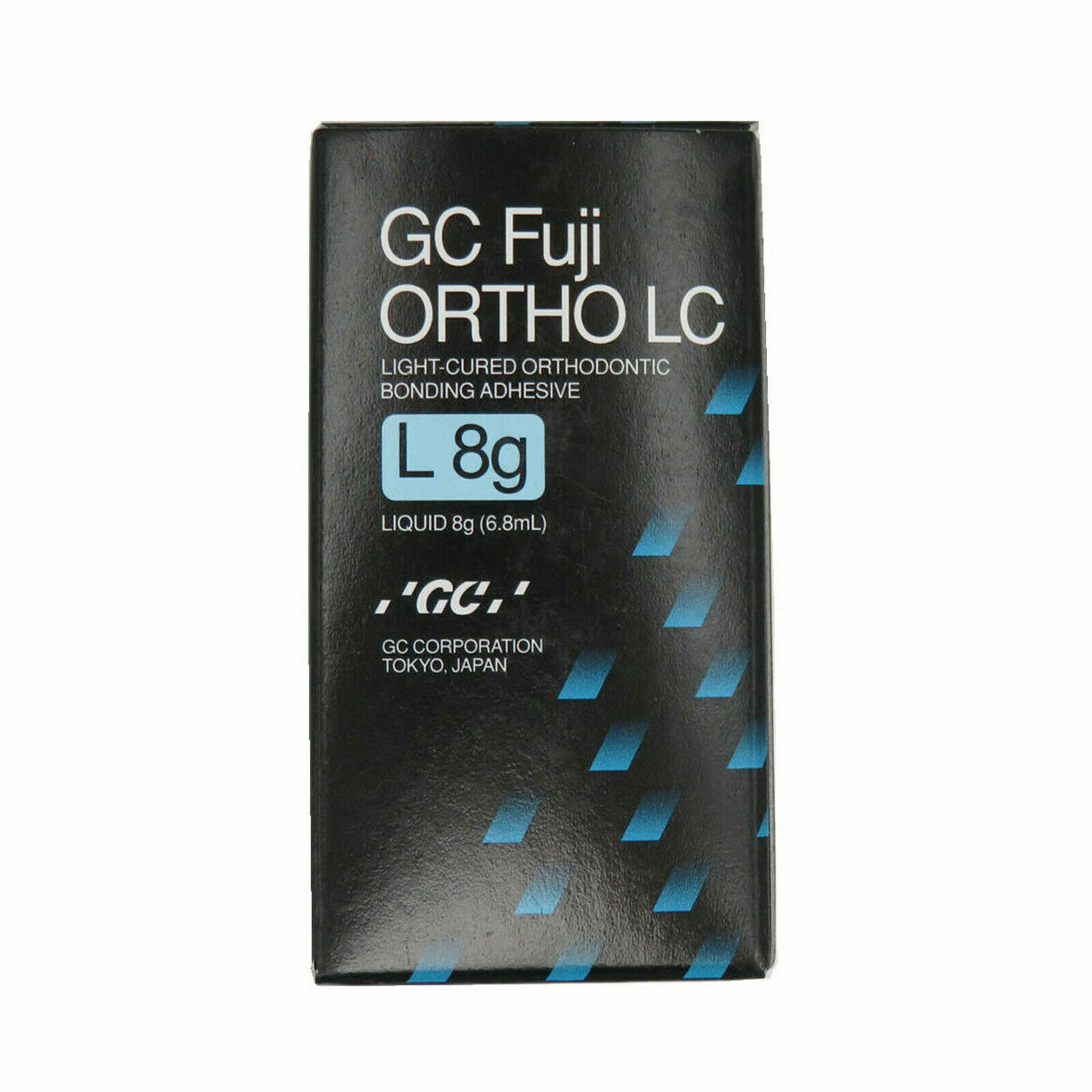 Gc Fuji Ortho LC Light-Cure Bonding Glass Ionomer Cement Powder 15g Liquid 8g