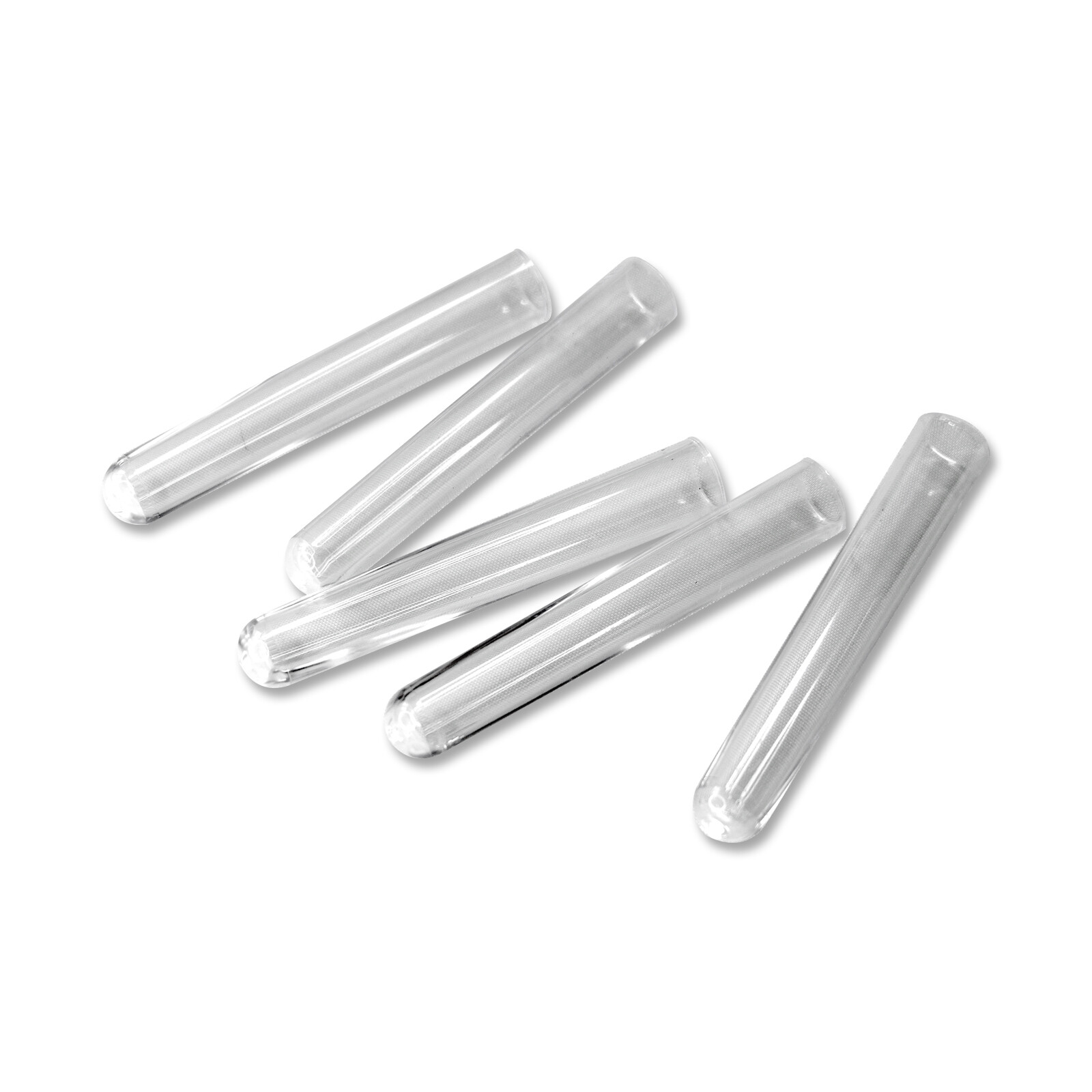 PRECISION IN CLEAR: 5ML POLYSTYRENE TEST TUBES RIMLESS, 12X75MM, EXP 07/2027