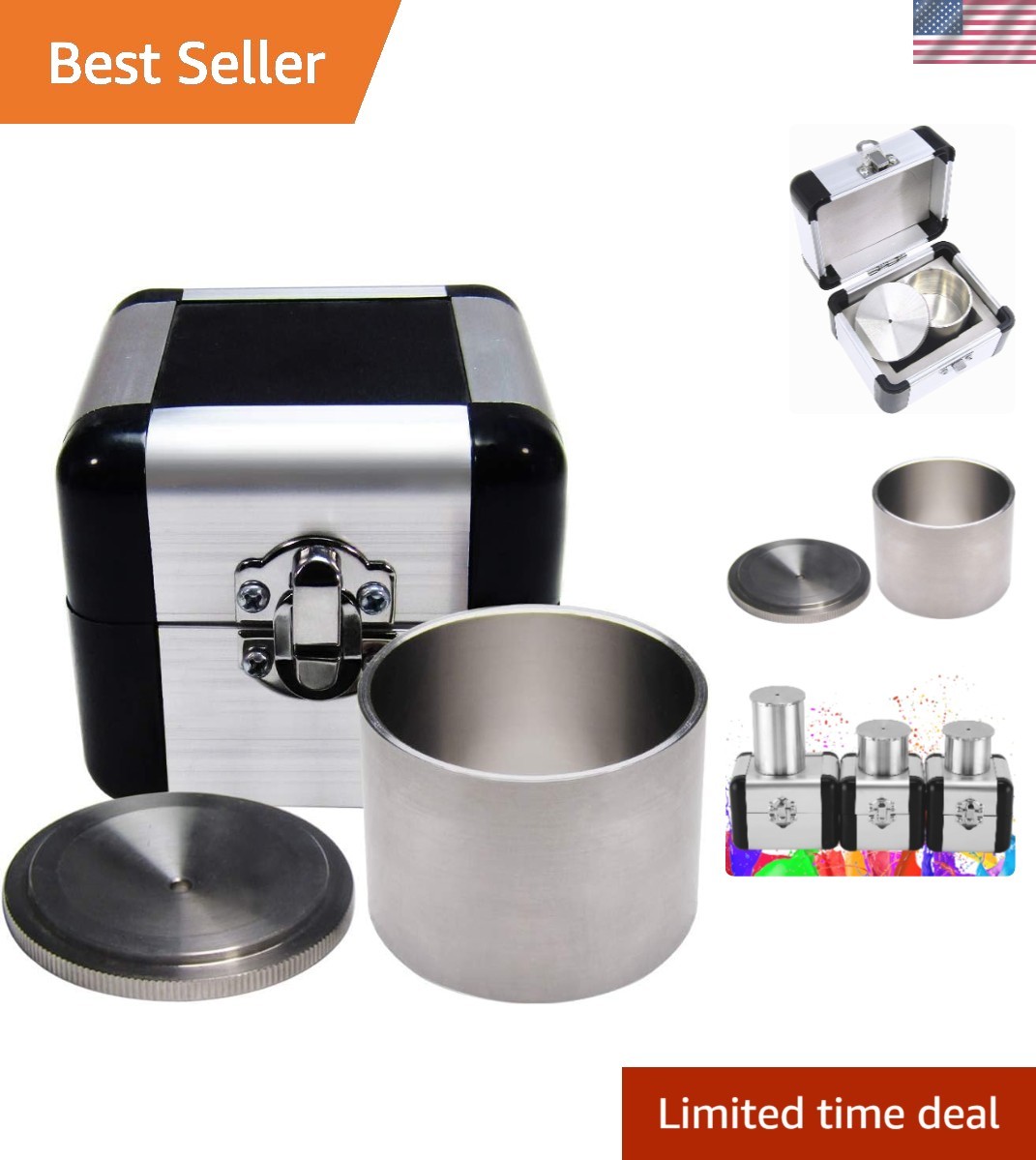 37ml Specific Gravity Cup with Tight Lid – Precision in Liquid Density Testing