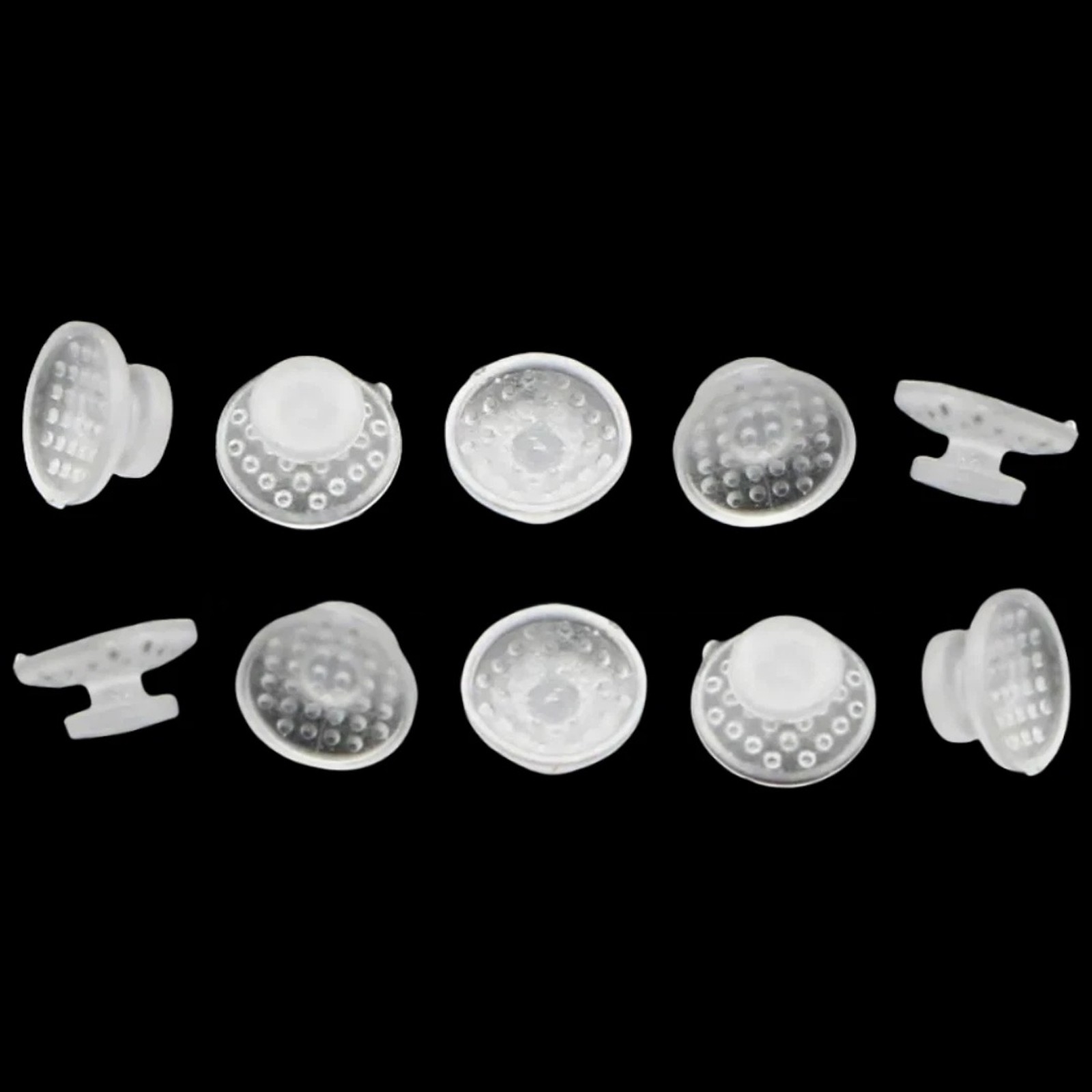 Dental Lingual Button Ceramic Clear Invisable Retainer Aligner Bondable Round