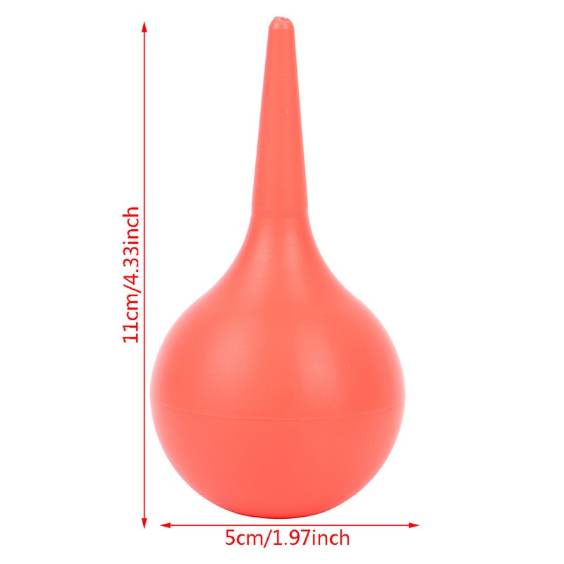 90ml Rubber Suction Ear Washing Syringe Squeeze Kids Ear Care Baby Care T KPt1
