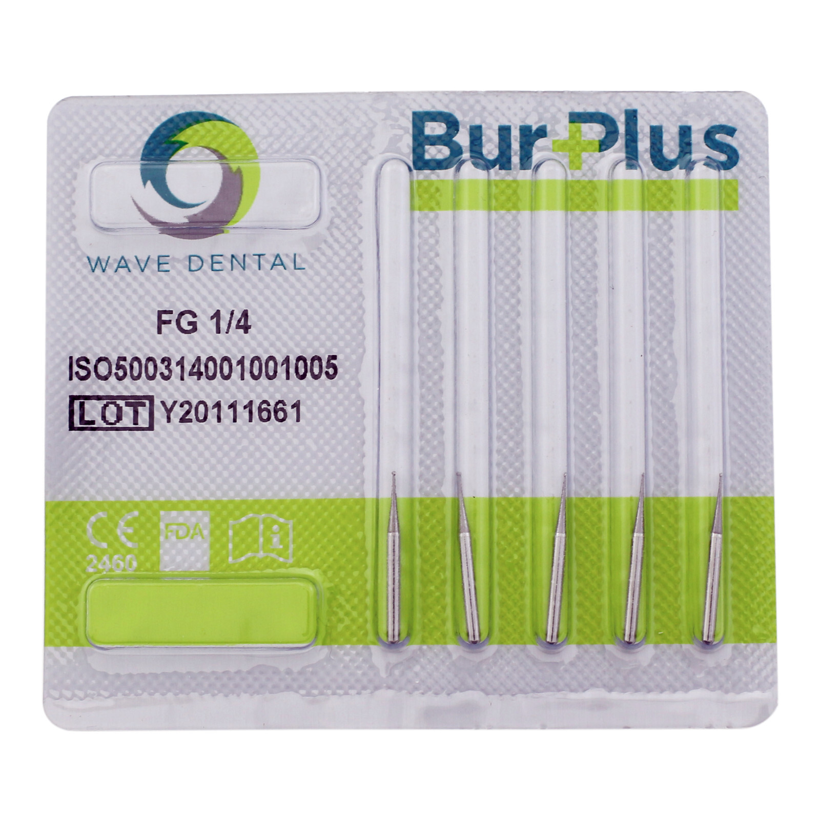 Wave Dental Burs FG 1/4 1/2 2 4 6 8 Carbide Burr Friction Grip Round High Speed