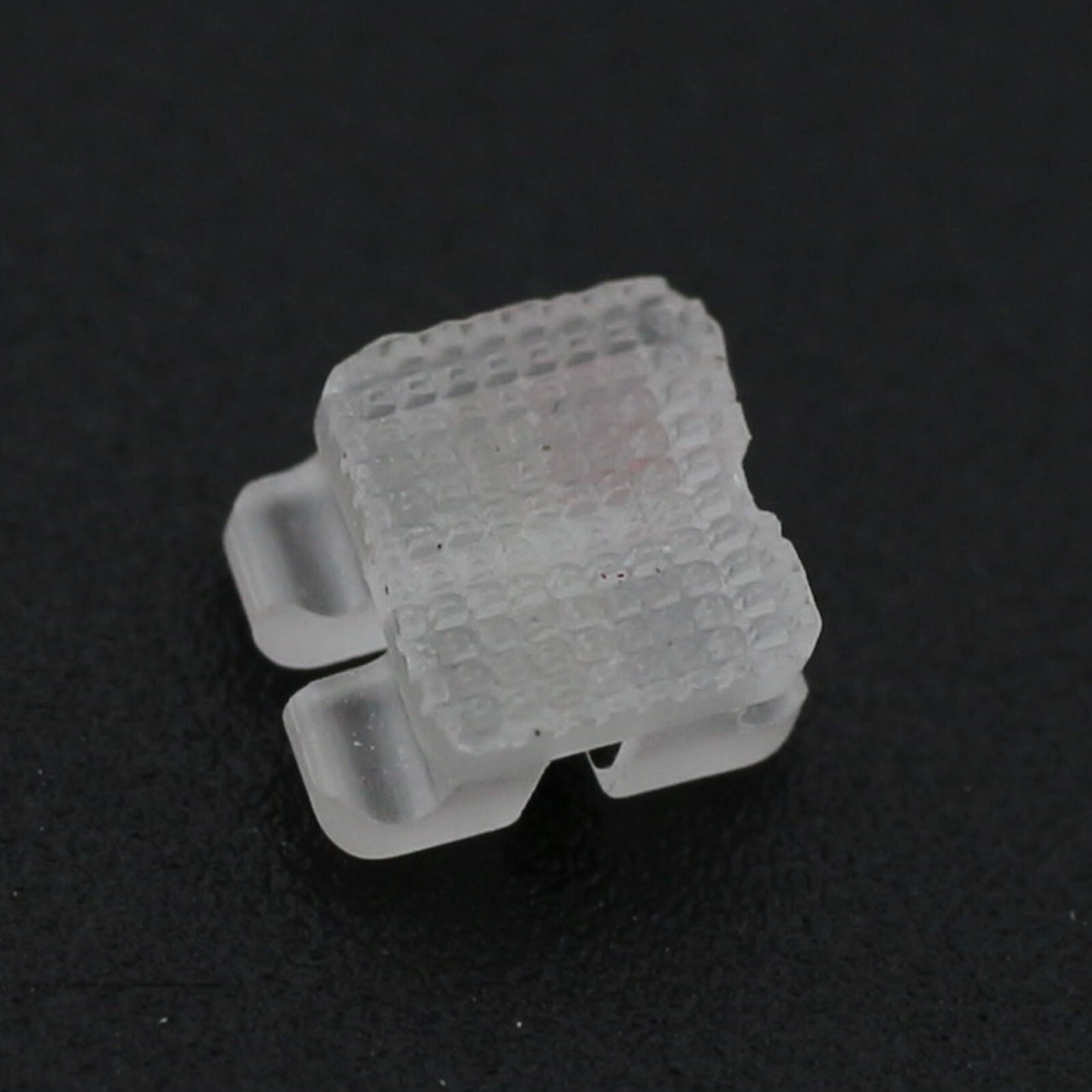 NOBLE Dental Orthodontic Ceramic Brackets Braces Roth MBT 022 3 Hooks Metal Slot
