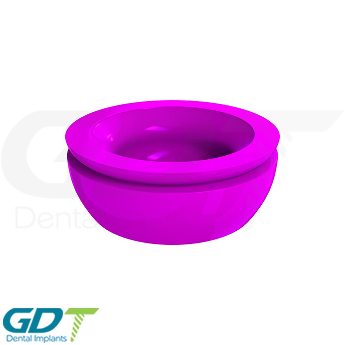 Silicone Cap Set For GdtLoc Attachment Housing Dental Overdenture System