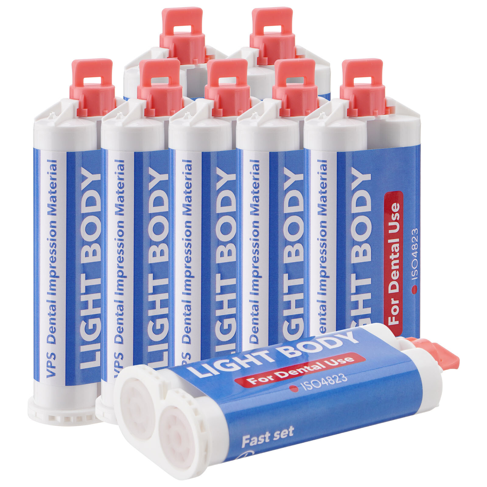 New Dental Impression Material Light Body Fast Rapid Set VPS 50 ml Cartridges