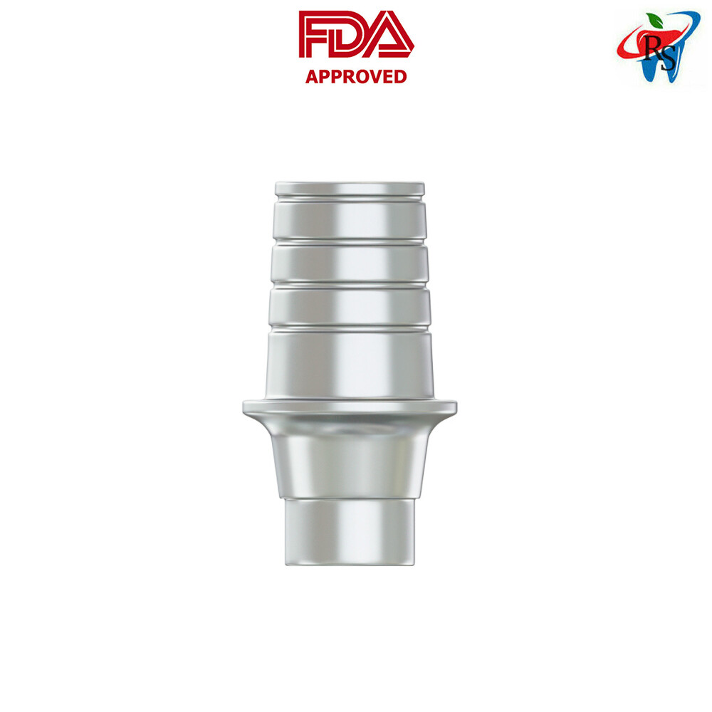 10pcs DSl Ti-Base Abutment CAD/CAM Titatium Conical Connection RP Ø4.3mm-5.0mm