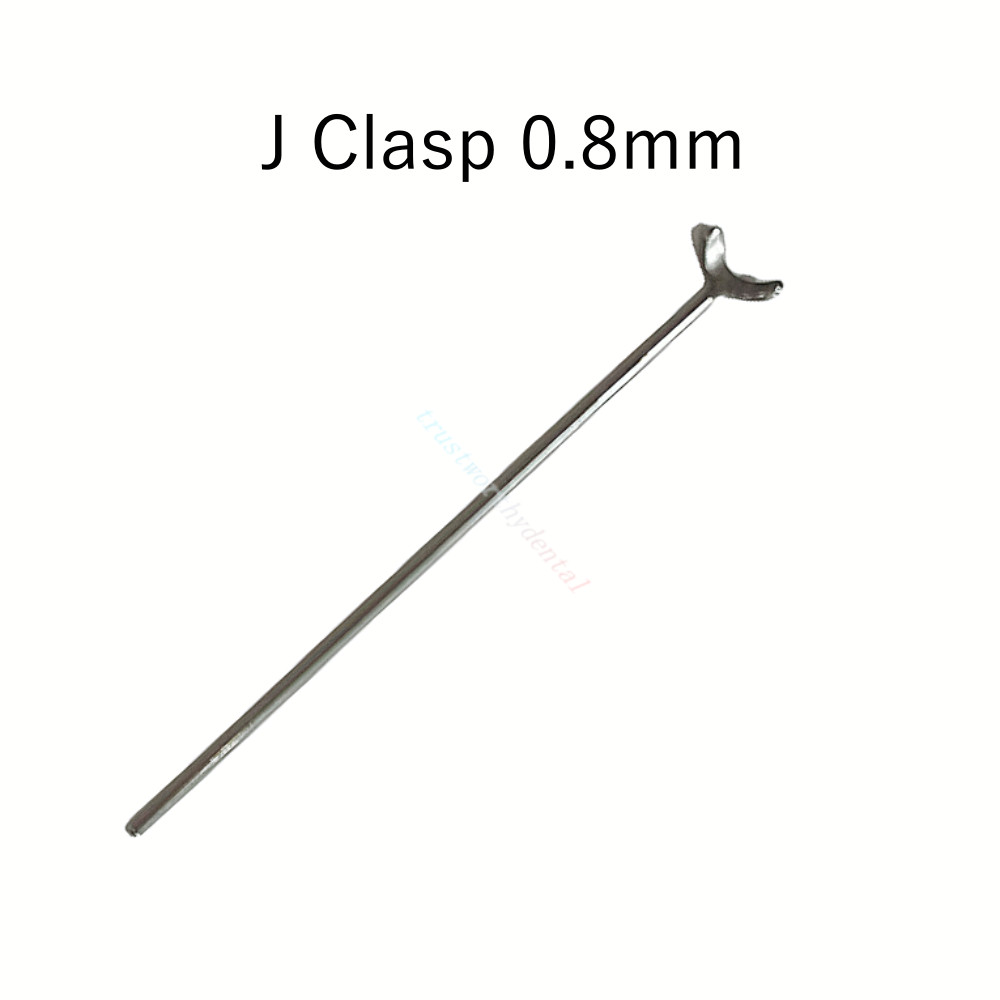 Dental Ball Retainer J Clasp Oblique Y-Type 0.9/0.8/1.0 Hold Position Fits Scheu