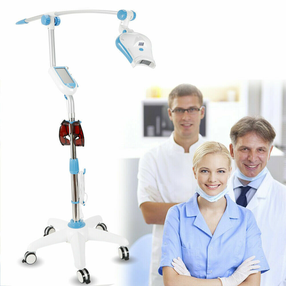 Dental Mobile Teeth Whitening Accelerator Touchscreen Bleaching LED Light HOT