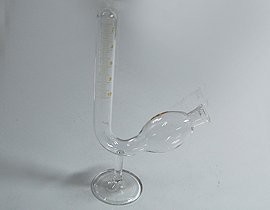 Lab Fermentation Fermenting Tube with Foot 10 ml New