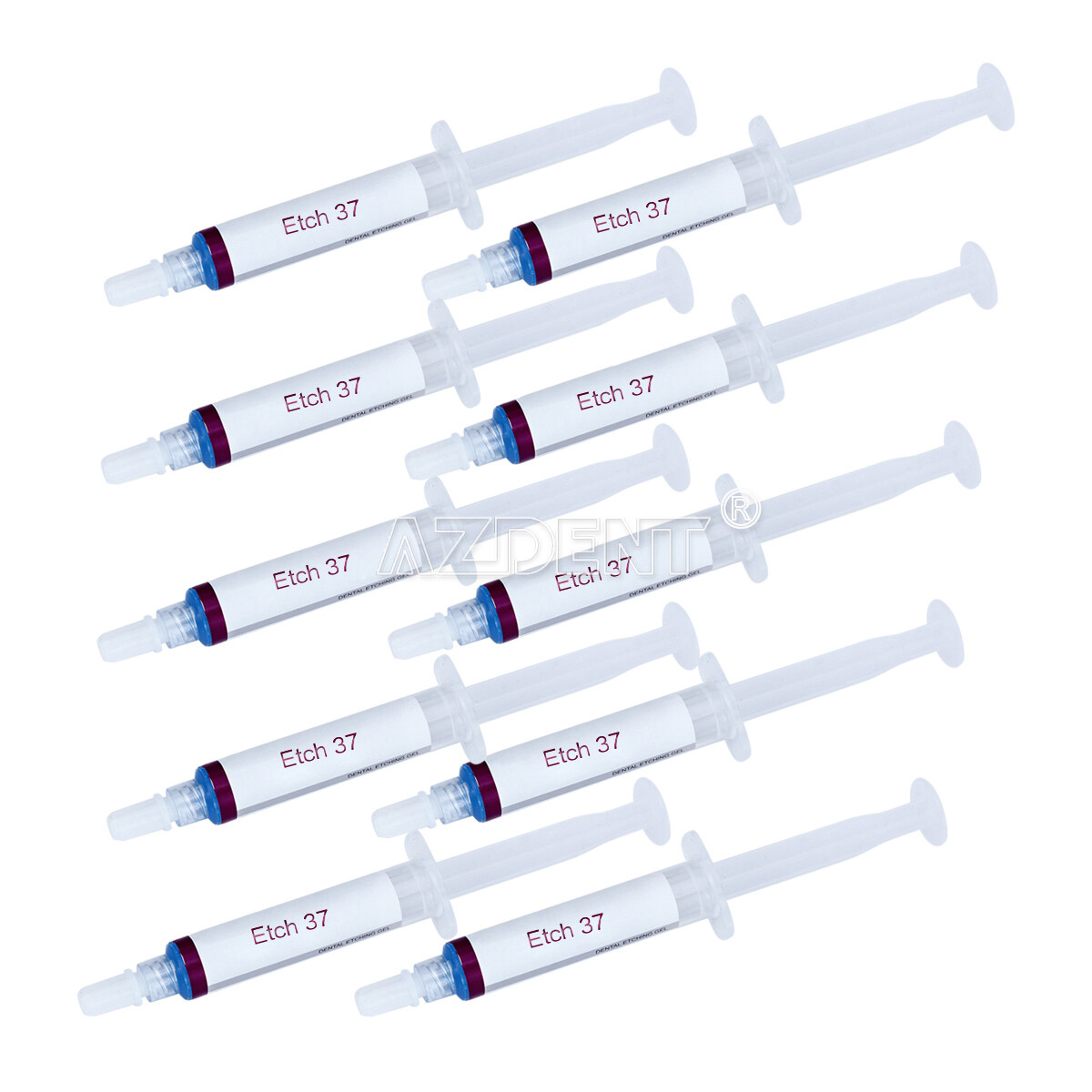 USA 10X DENTEX Dental Acid Etch Etching Gel 37% Phosphoric 5ml/syringe