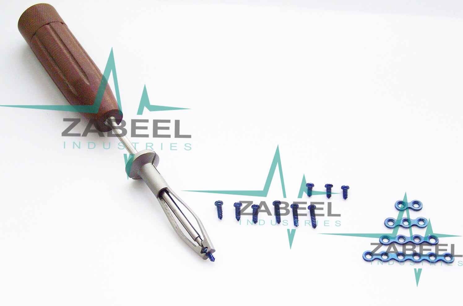 Maxillofacial Adaption Fragment Titanium Plates By ZaBeel Industries