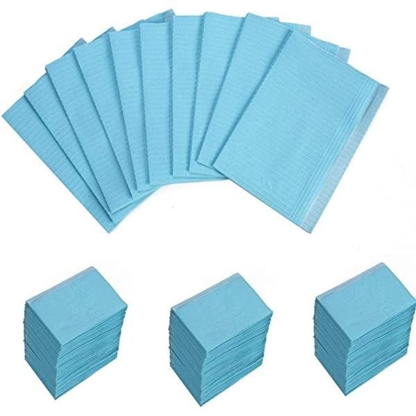 Dental Tray Sheet (Blue Colour) Pack Of 125 Pieces | Tray Sheet Blue