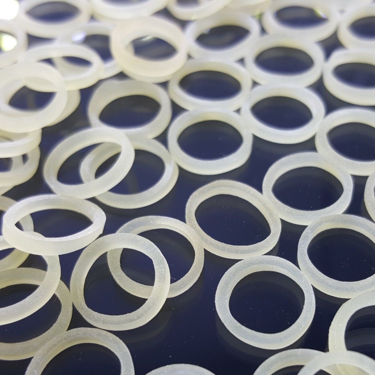 100x Orthodontic Rubber Bands Braces Stretch Elastic Oral Mouth Teeth 3.5oz 1/4″