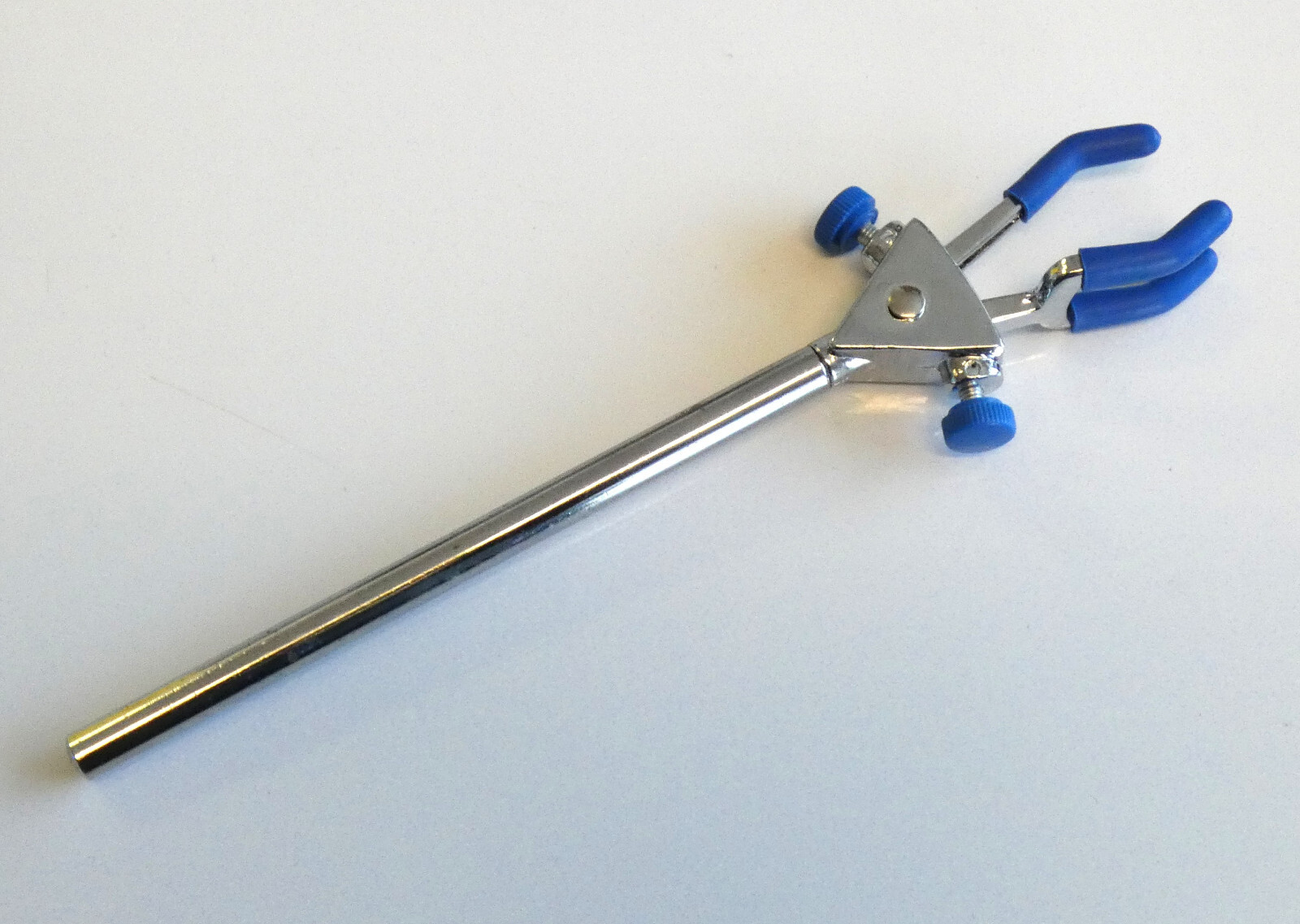 Clamp Holder For Test Tube Thermometer Probe Syringe Three Prongs Lab Stand Set