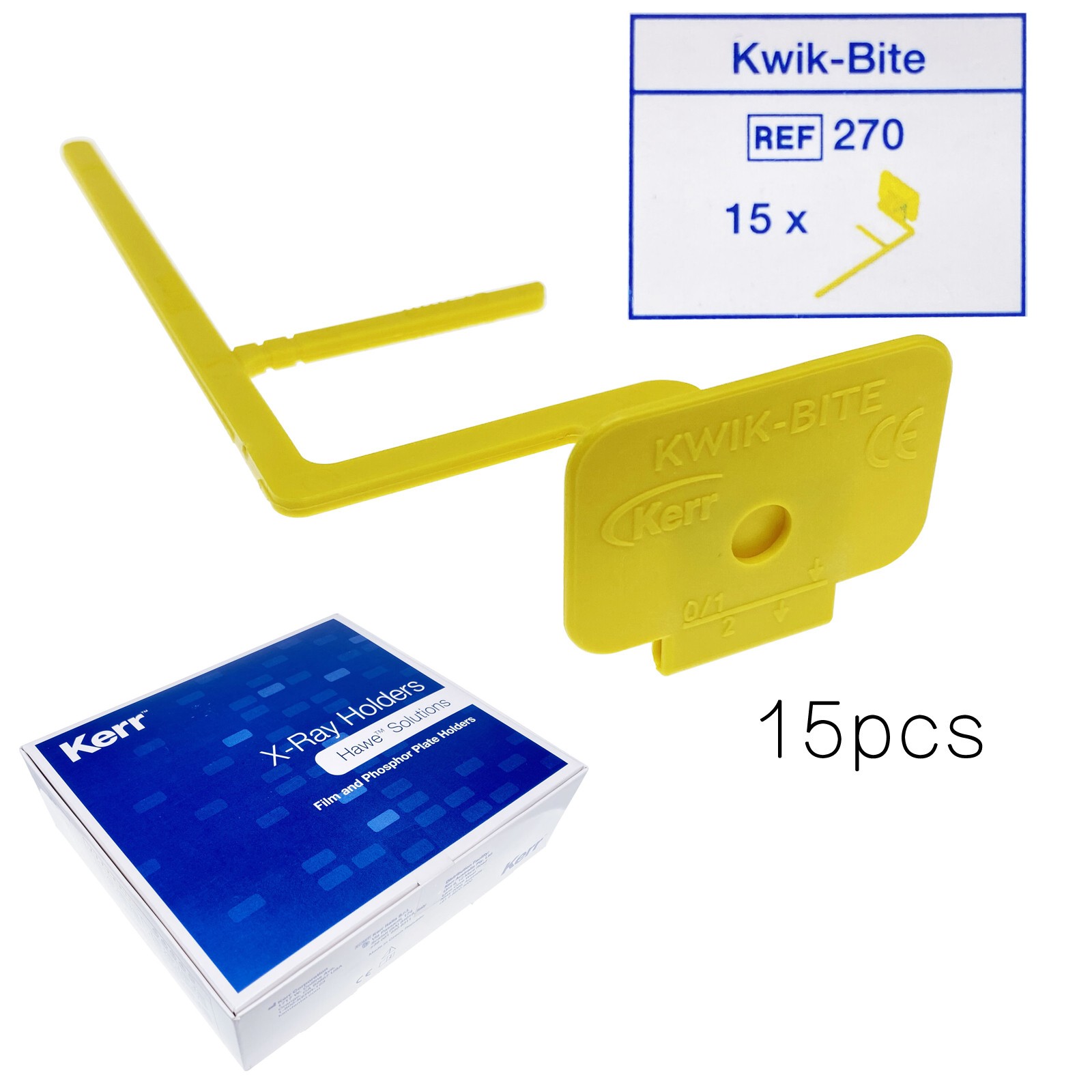 X-Ray holders 5 kwik-bite with index K Style 270 Hawe Solutions Dental New