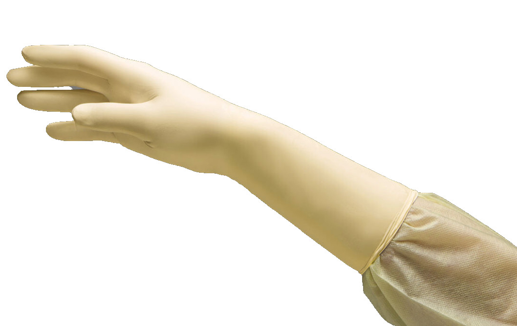 DermAssist Sterile Latex Surgical Gloves, Powder-Free, Size 8 – Case of 200