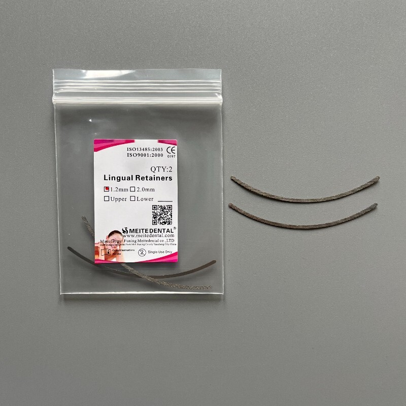 10 Bags Dental Orthodontic Lingual Retainers Mesh Base 1.2mm Universal Lingual