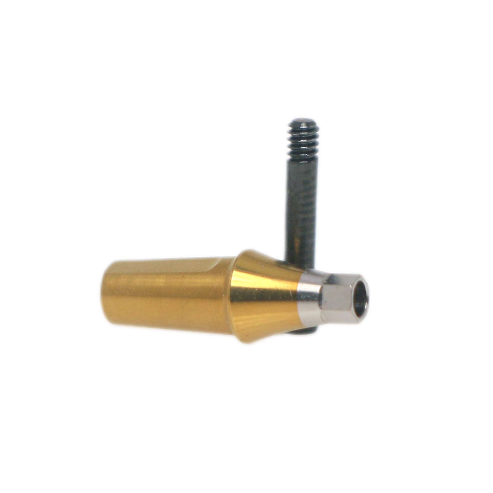 US Dental Straight Transfer Abutment Mini Ø4.5mm with Screws Fits Osstem Hiossen