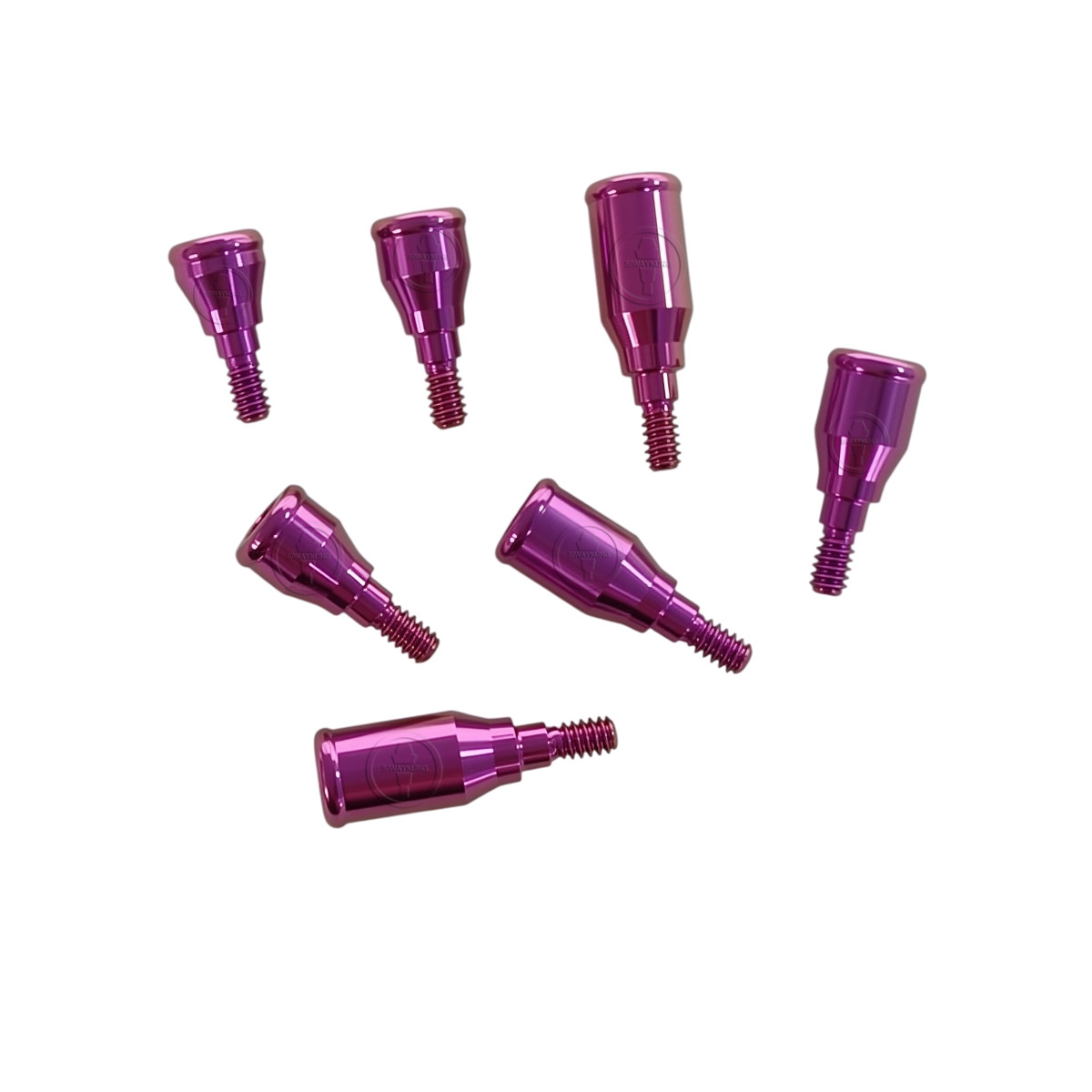 Locator abutment Male caps kit fit to Straumann BLX RB GH1.5-5.5