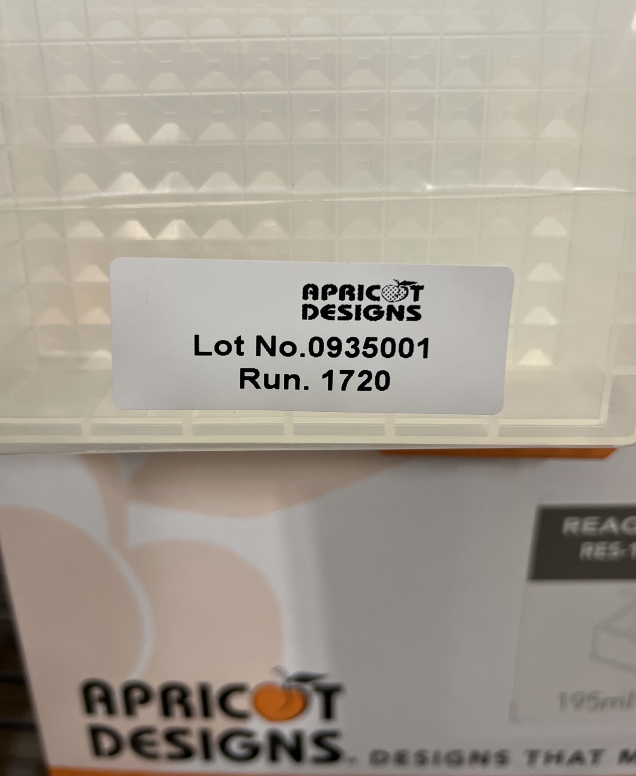 Apricot designs reagent reservoir res-195-96-sw (10 wells)